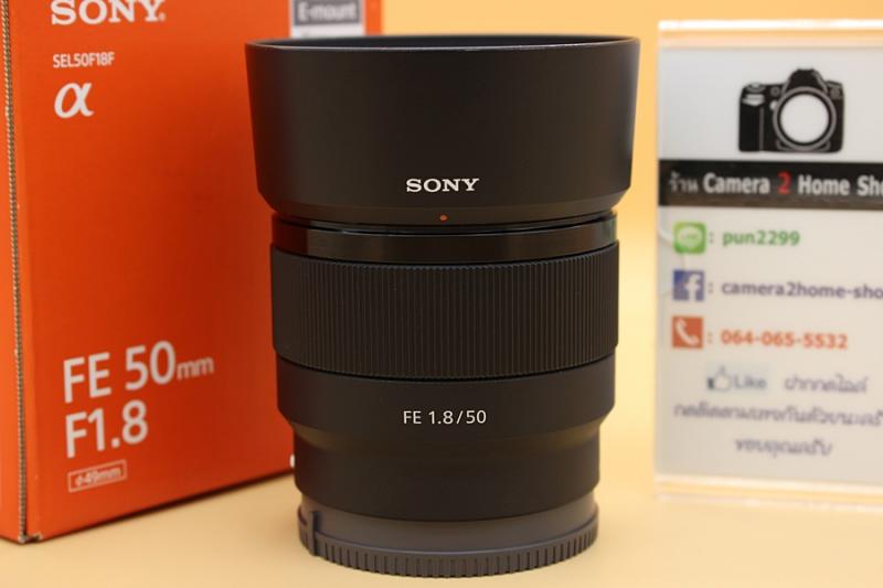 ขาย Lens Sony FE 50mm F1.8 (สีดำ) สภาพสวย อดีตประกันศูนย์ ใช้งานน้อย ไร้ฝ้า รา ตัวหนังสือคมชัด อุปกรณ์ครบกล่อง   อุปกรณ์และรายละเอียดของสินค้า 1.Lens Sony 